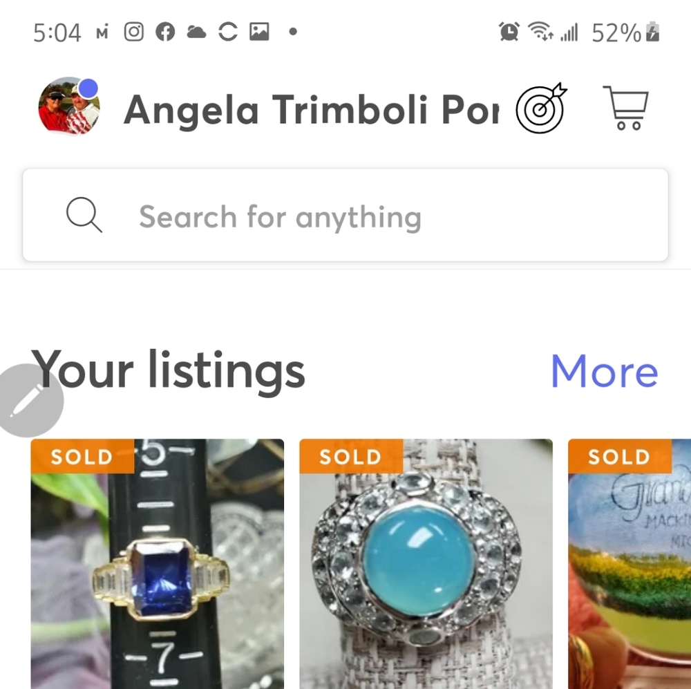 Many items are now on Mercari